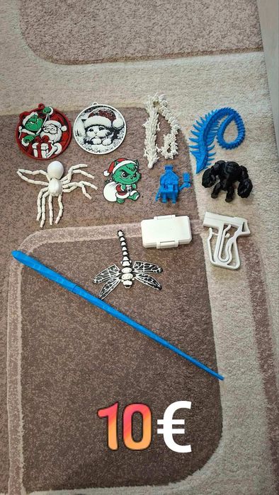 3D принтирани фигури