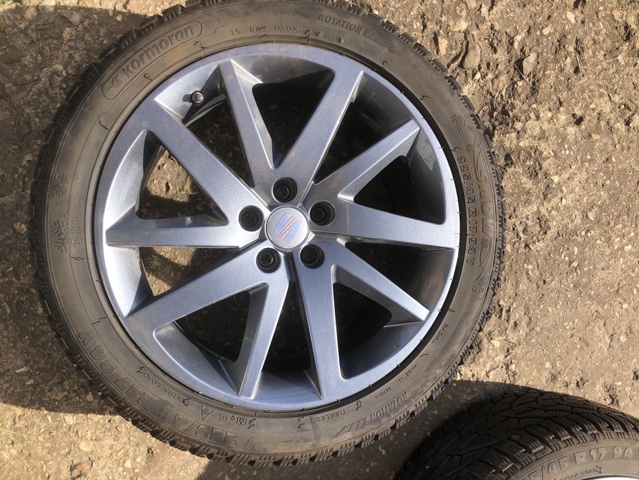 Джанти 5х100/17’ със зимни гуми 225/45