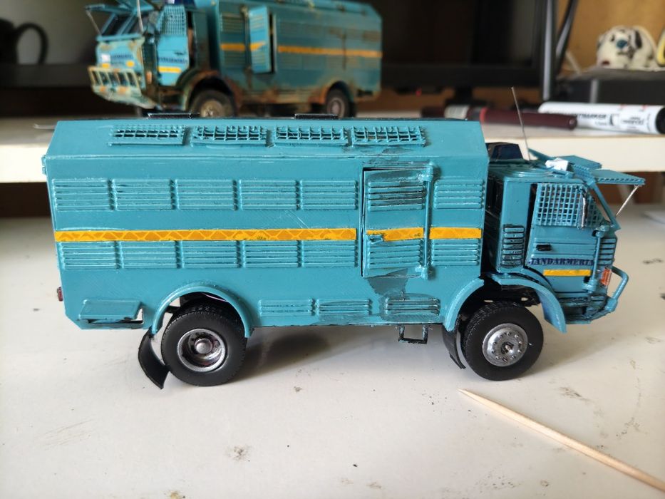 Macheta camion DAC Jandarmeria Romana
