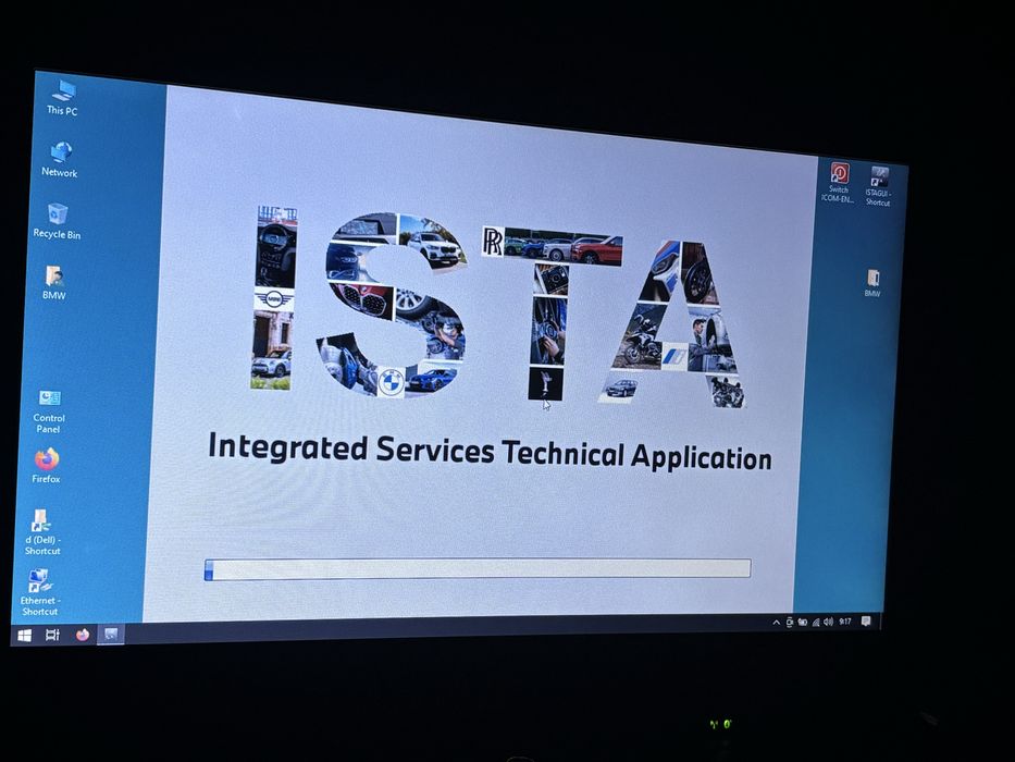 Диагностика за BMW EFG Lenovo Thinkpad K-Dcan ENET ISTA