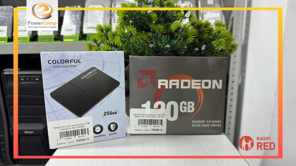SSD 120GB , 256GB Colorful, AMD Radeon