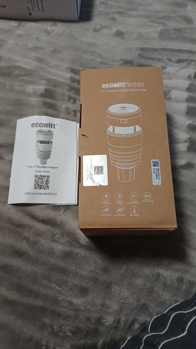 Метеорологична станция Ecowitt Weather Station WS 90 с Bluetooth и Zigbee свързаност