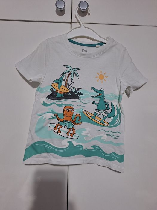 Lot de 3 tricouri, mărimea 98, 3-4 ani, C&A și H&M