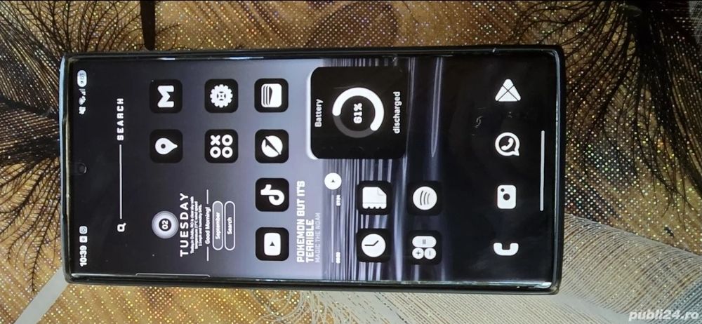 Samsung s23 ultra sticla fisurata
