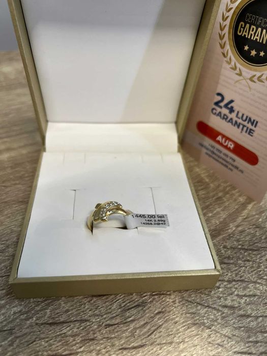 Inel Aur 14K 2.89gr (AG42 B.14268.2) GARANTIE 24 LUNI