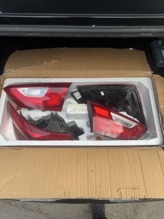 Стопы фары шевроле малибу