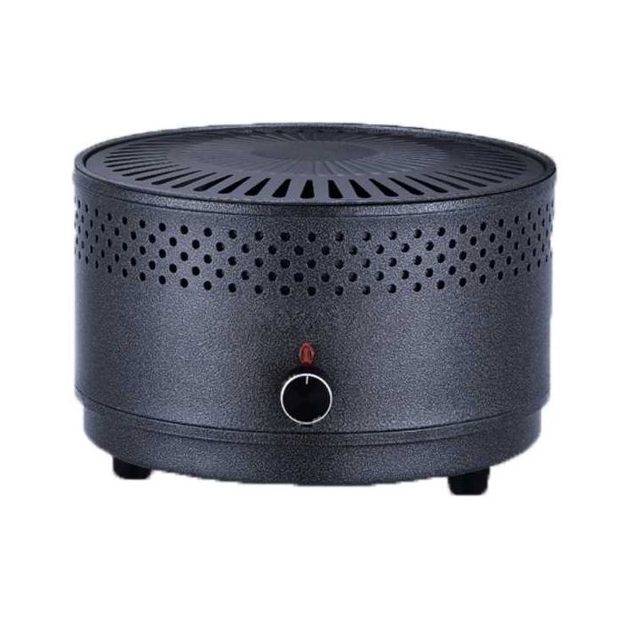 Бездимно преносимо барбекю Buerk с вентилатор,скара,котлон,печене