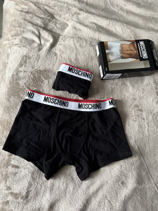 Moschino set 2 boxeri negri marimea S noi