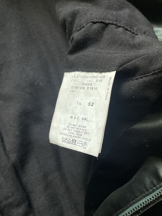 EMPORIO ARMANI Green Line/мъжко велурено яке 52L