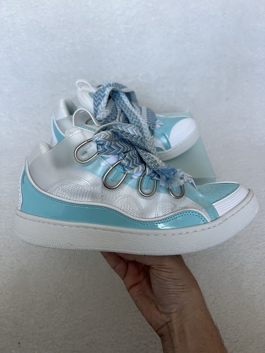 Lanvin Curb BabyBlue/ White
