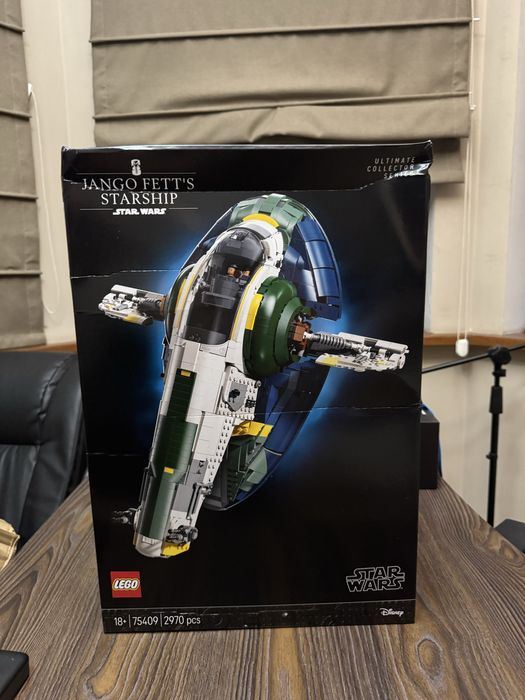 Lego star wars корабль Джанго Фетта