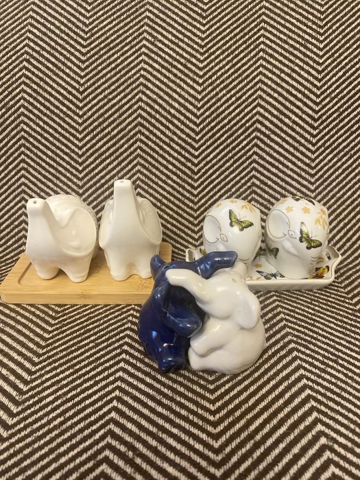 Слоники фарфоровые для специй