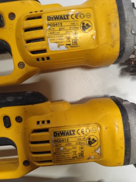 Акумулаторен ъглошлайф Девалт DeWalt DCG405 DCG412