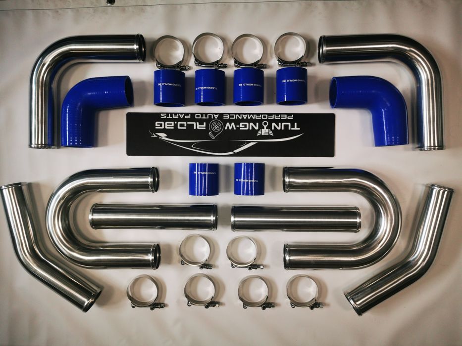 Челен интеркулер 600х300х100 76мм 530д 535д турбо пътища кулер kuler