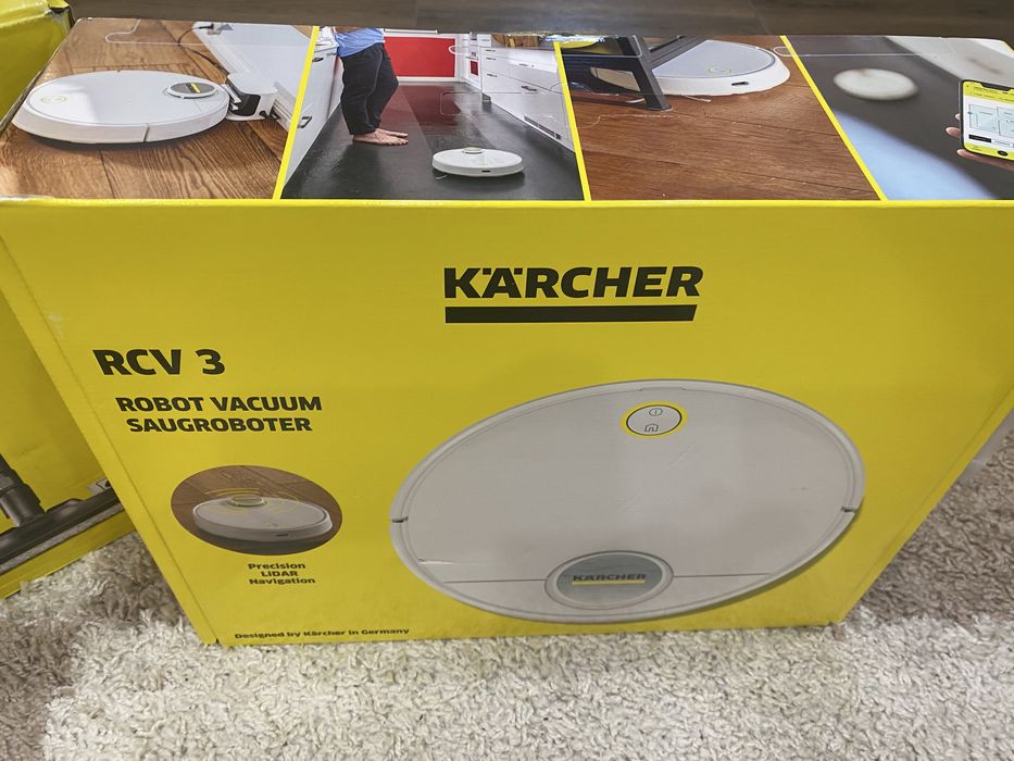 Karcher RCV3 и SC1 прахосмукачка робот и парочистачка