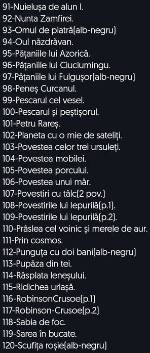 Vând/Schimb diafilme cu povești.Preț 40 lei bucata.