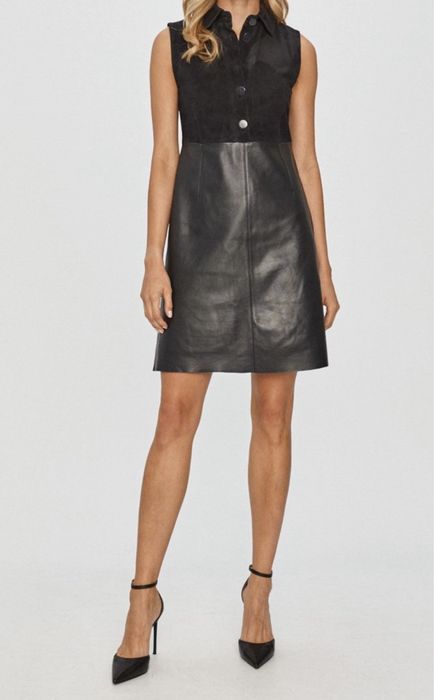 Rochie piele naturala SportMax Code