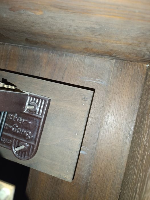 Часы напольные дубовые