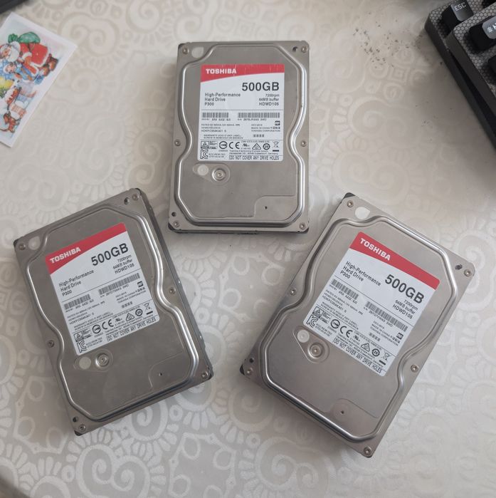 Жёсткие диск на 500гб