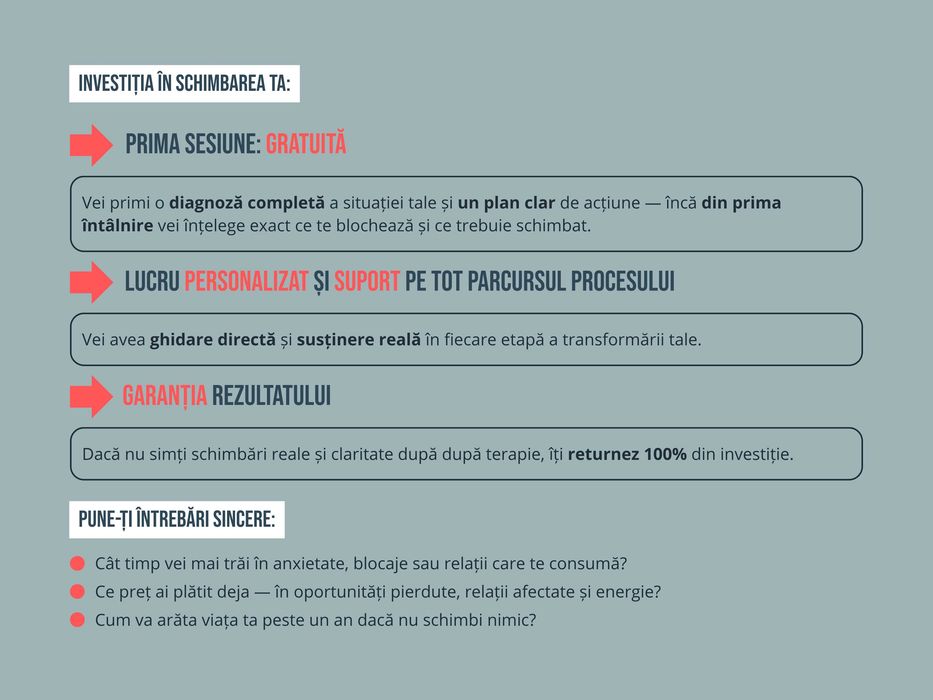 Psiholog online | Hipnoterapeut | Garanția rezultatului