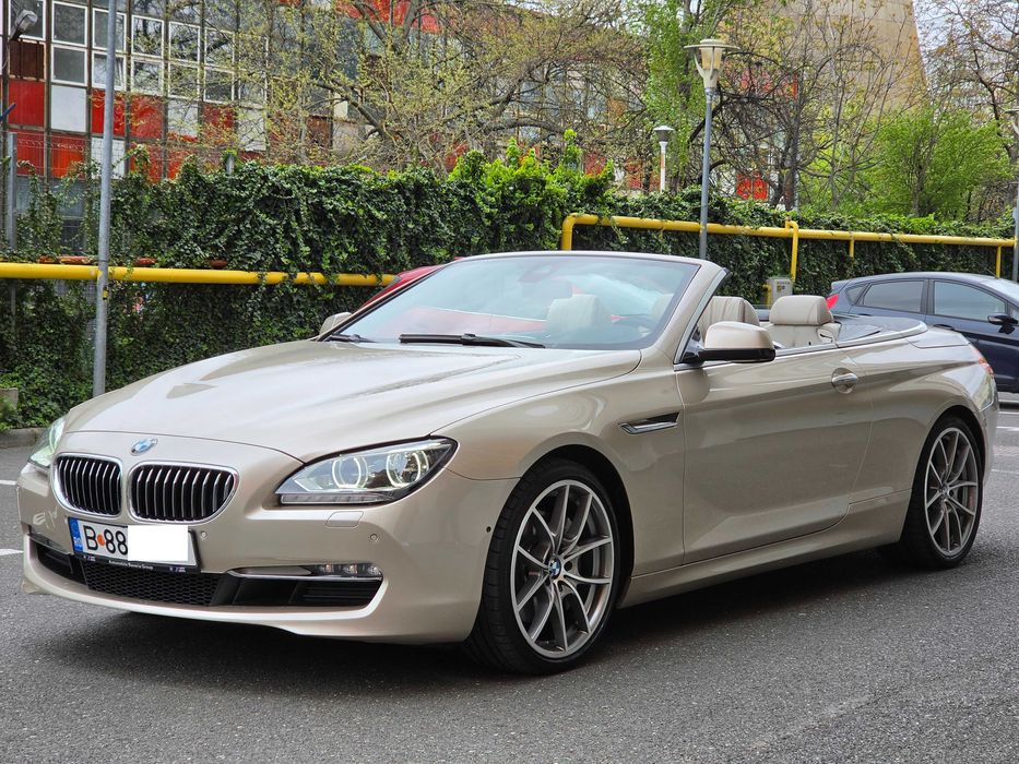 BMW Seria 6 Cabrio xDrive Automat 640d 313CP 88.000 km REALI IMPECABIL