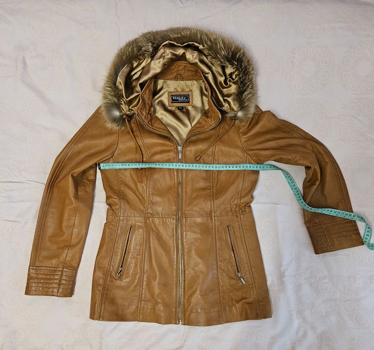 Дамско яке от естествена кожа