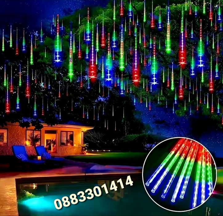 Намаление! Коледни LED висулки Цветни или Бели