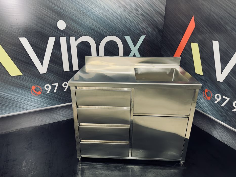 Нержавейка. Стол мойка катламойка из нержавейки - гатовый и на заказ.