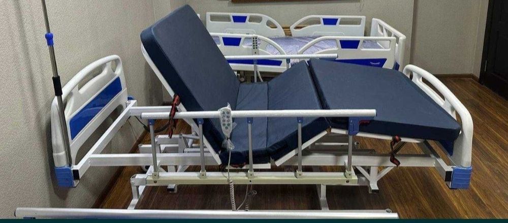 Электрическая медицинская кровать 3 функции