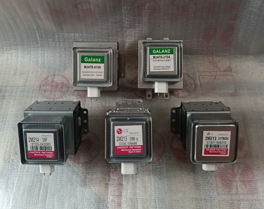 Запчасти на микроволновки вентилятор,моторчик тарелки,конденсатор...