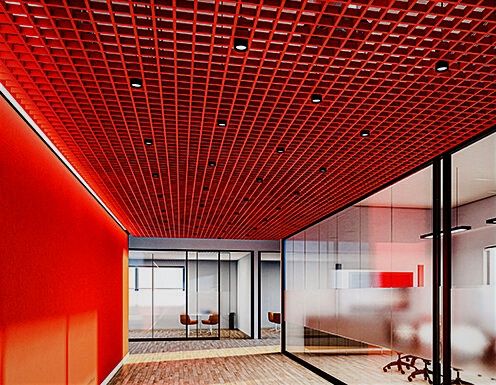 Подвесные потолки Грилято Армстронг реечный потолок МДФ декор панель