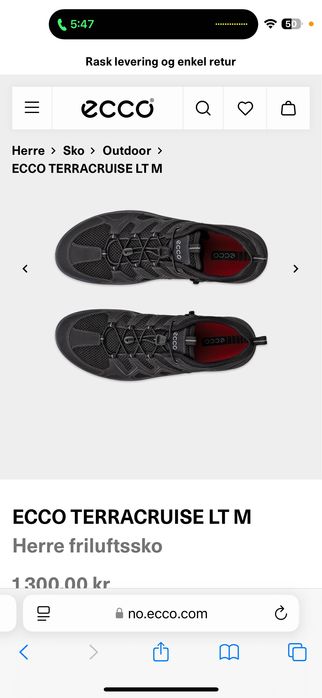 Обувки ECCO Terracruise Унисекс , пролетно летни Нови 41 номер