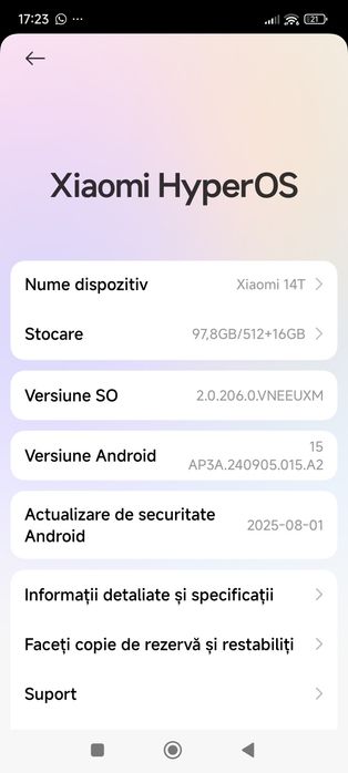 Xiaomi 14T - 512+16 GB
