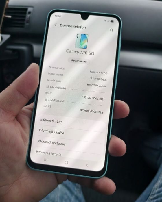 Vând sau Schimb Xiaomi Mi 9se Fisurat Ușor Și Samsung A16 5G