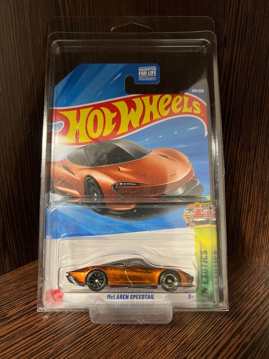 Hot Wheels McLaren Speedtail Super Treasure Hunt STH + protector