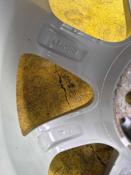 4 Jante Aliaj 4x100 15'' Dedicate Dacia Logan Dokker Sandero 6.5J ET 45 - Impecabile !