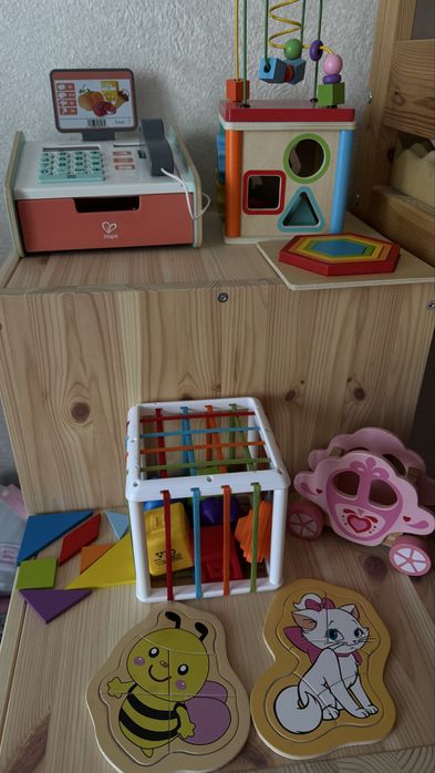 Детски дървени играчки