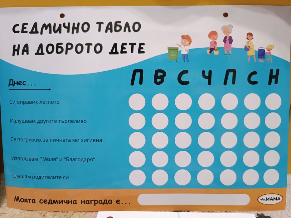 Образователна книжка Възпитаното дете на мама