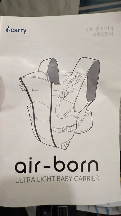 Эргорюкзак i carry air born