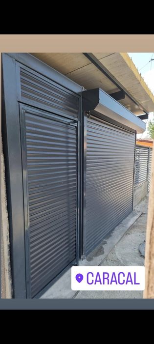 Uși de garaj automate - Tip rulou
