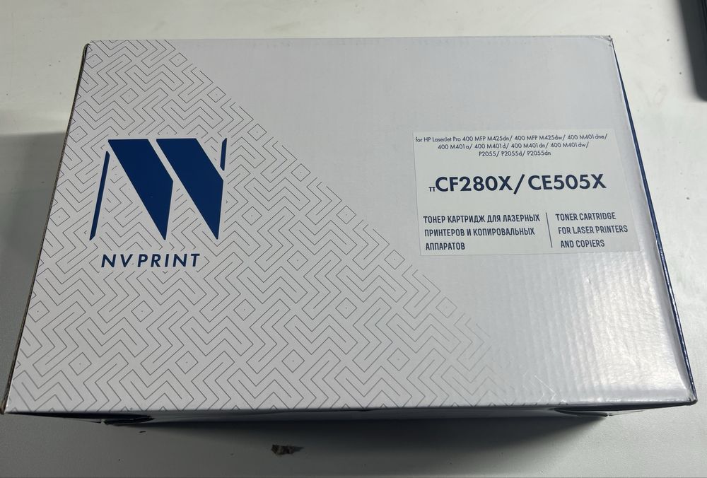 Тонер картридж CF280X CE505X новый