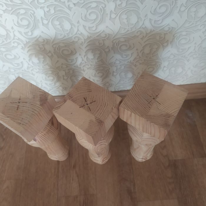 Ножки дерево 30 см 3 шт.