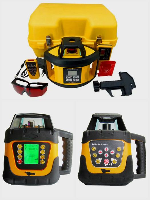 Трактор учун лазерли планировщик (Тўлиқ тўпламда)