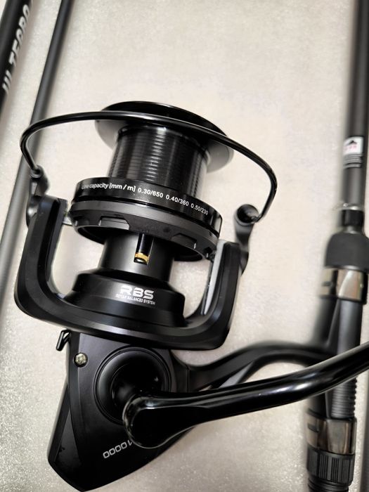 SET 3 Lansete ULTEGRA XT CARP 3.90m,2 tronsoane + 3 Mulinete GH 10000