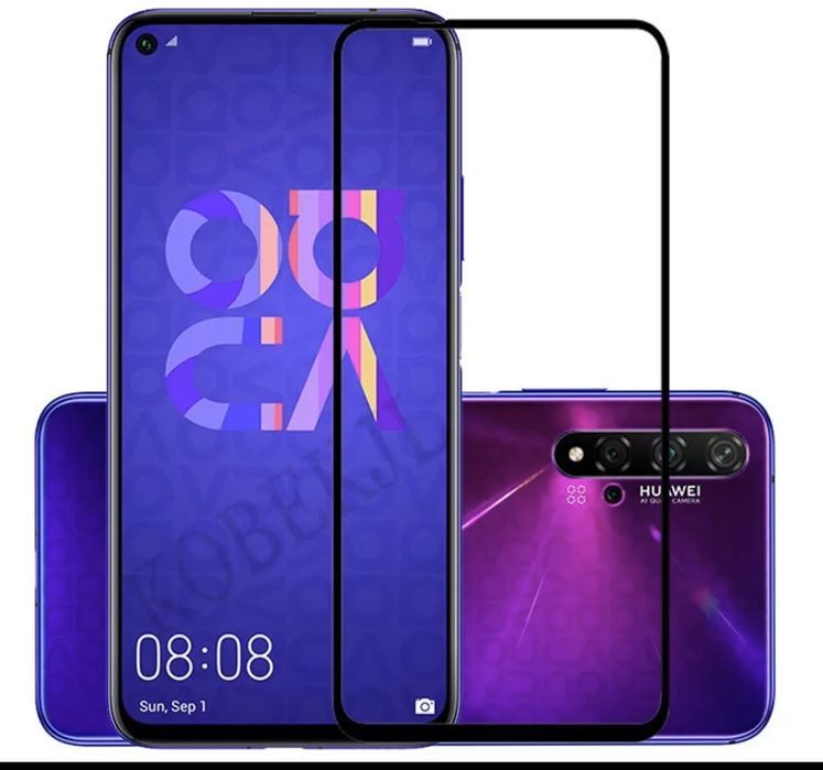 Folie sticla 20D Full Glue pentru Huawei P Smart 2021