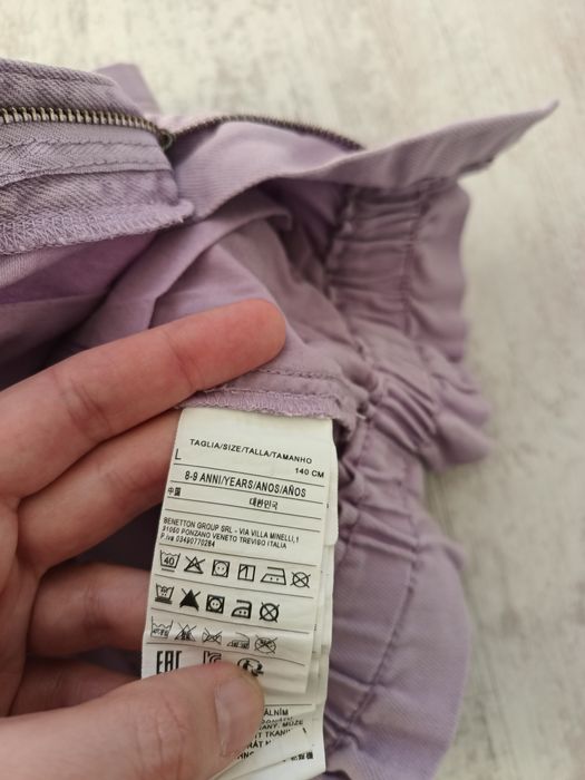 Оригинални детски къси дънки United colors of Benetton