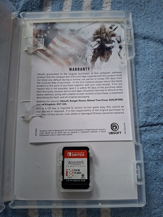 ‼️ASSASSIN'S CREED 3 REMASTERED ЗА NINTENDO SWITCH‼️.