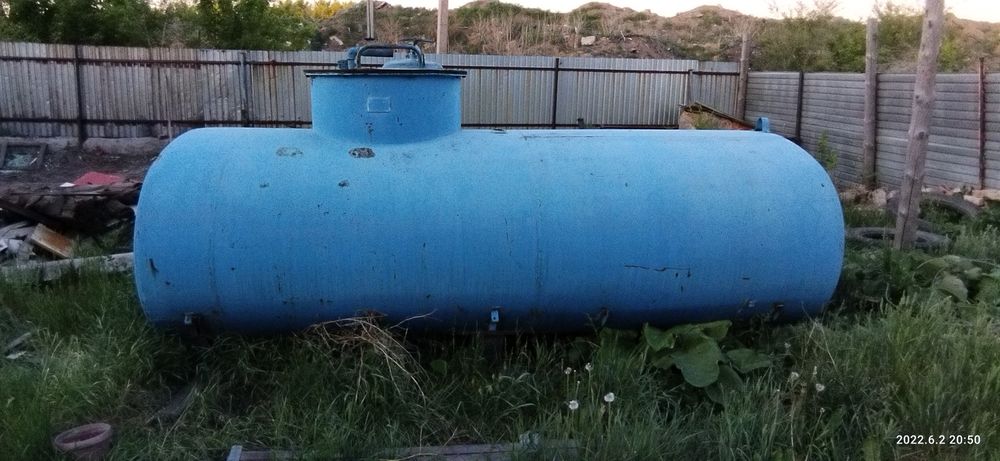 Бочка для воды металлическая