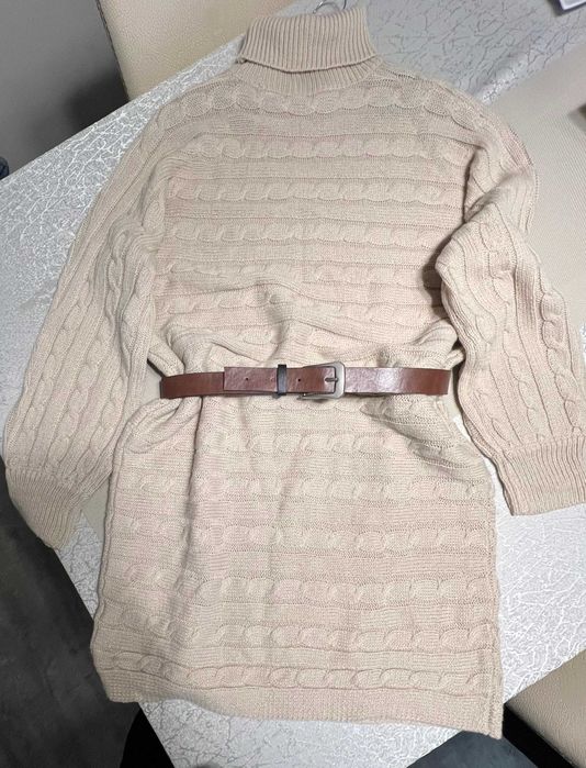 Дълъг пуловер - рокля