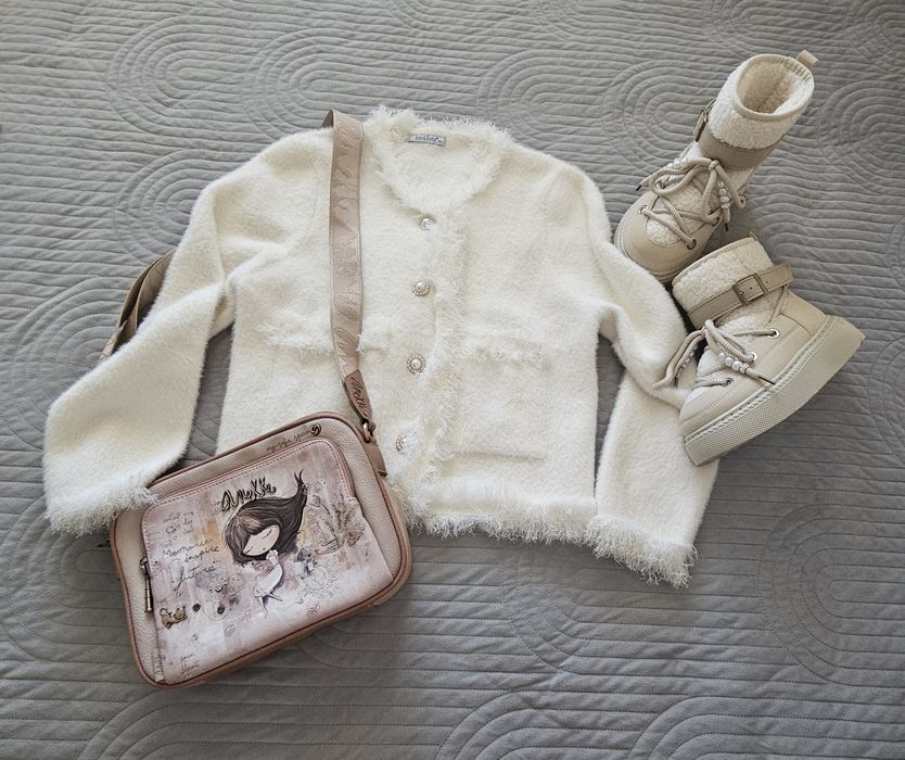 Кашмирена дамски жилетка